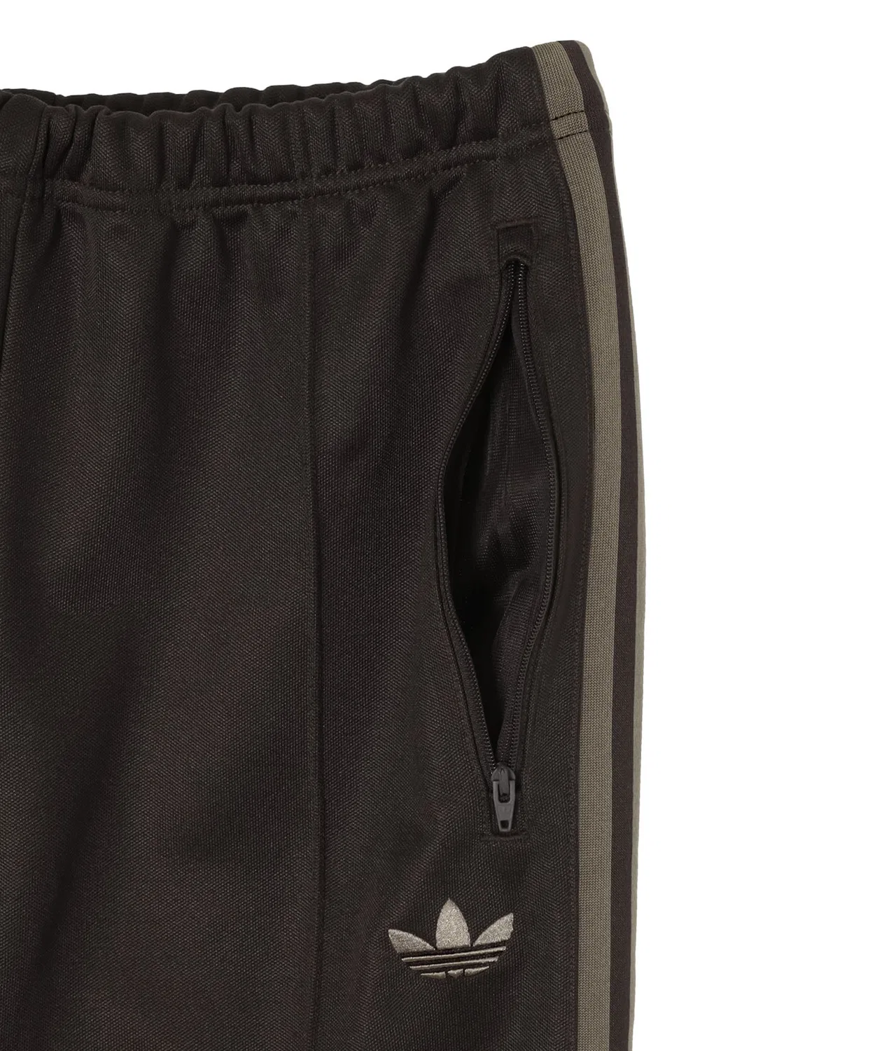 Мужские спортивные брюки классического кроя с принтом CLASSIC TRACK PANTS Adidas, Коричневый — фото 3