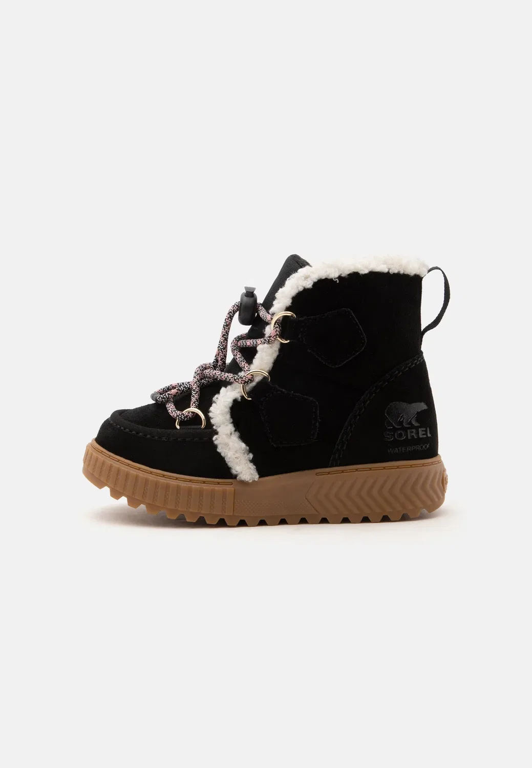 Детские зимние ботинки унисекс Ona Ave Alpine WP Sorel, Black