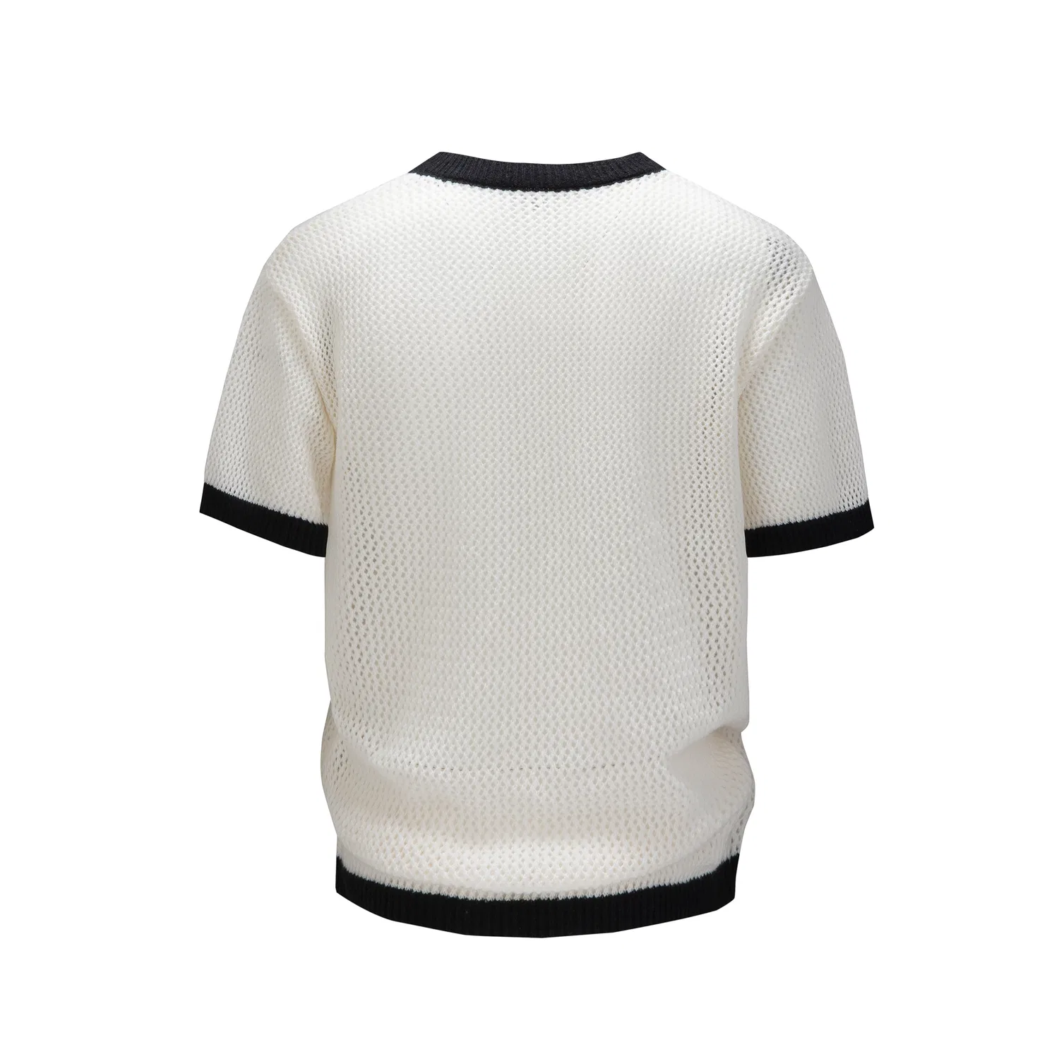 Детский джемпер с V-образным вырезом Knitwear Unisex PAL ONGACO, White Blue — фото 4
