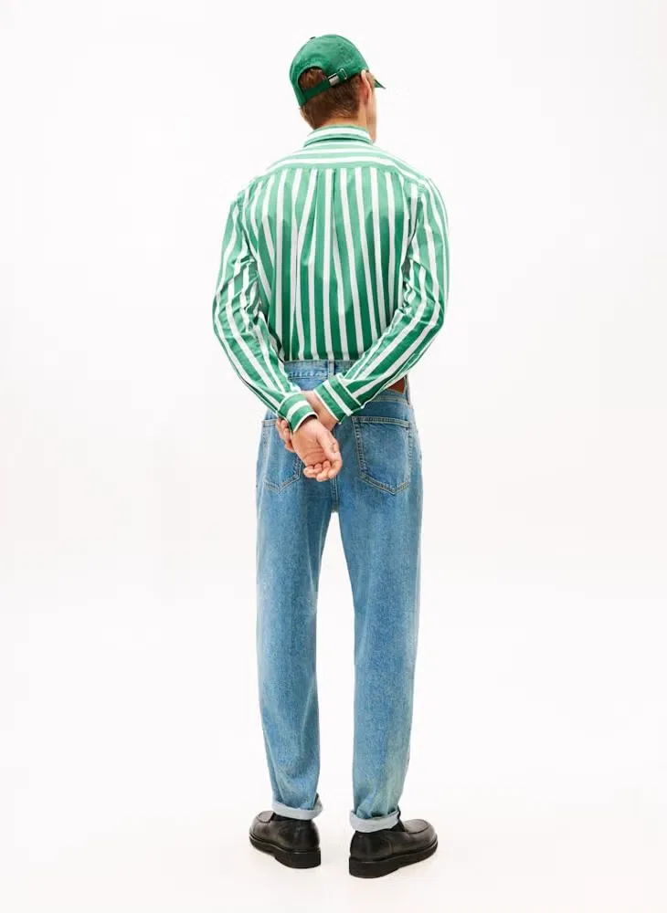 Джинсы зауженные прямые Harlem Tommy Hilfiger, светло-синий — фото 2