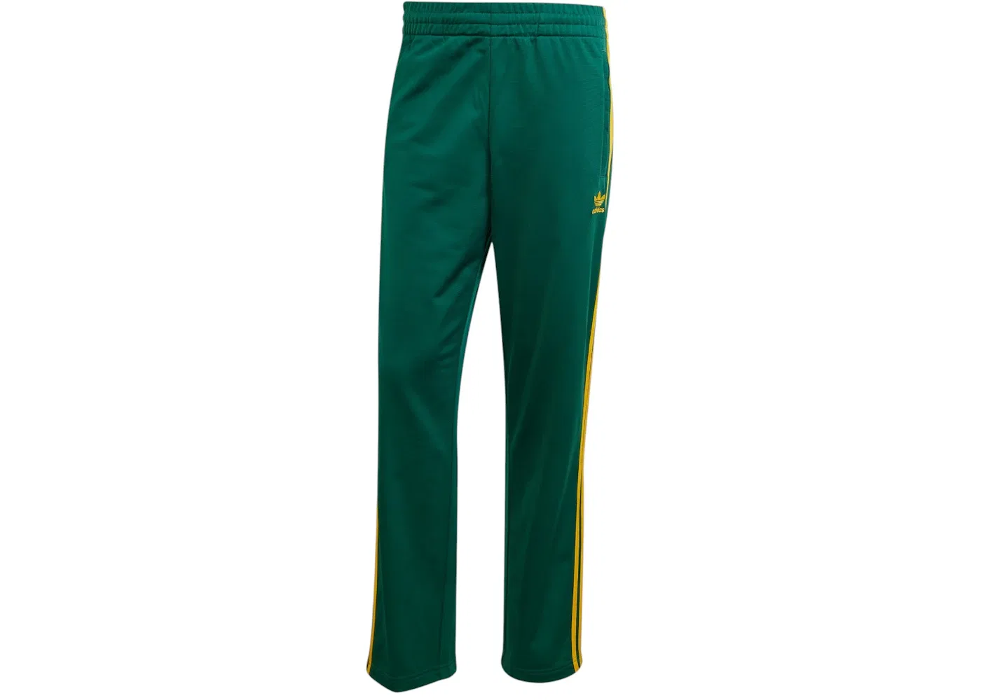 Мужские спортивные штаны с лампасами Pant Adidas, Collegiate Green Crew Yellow