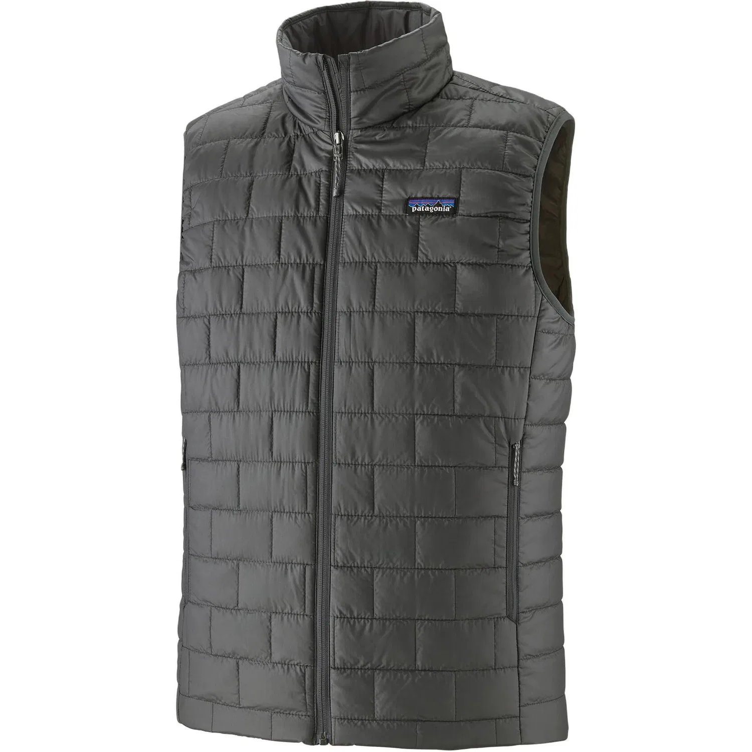 Мужской жилет с утеплителем Nano Puff Patagonia, Forge Gray