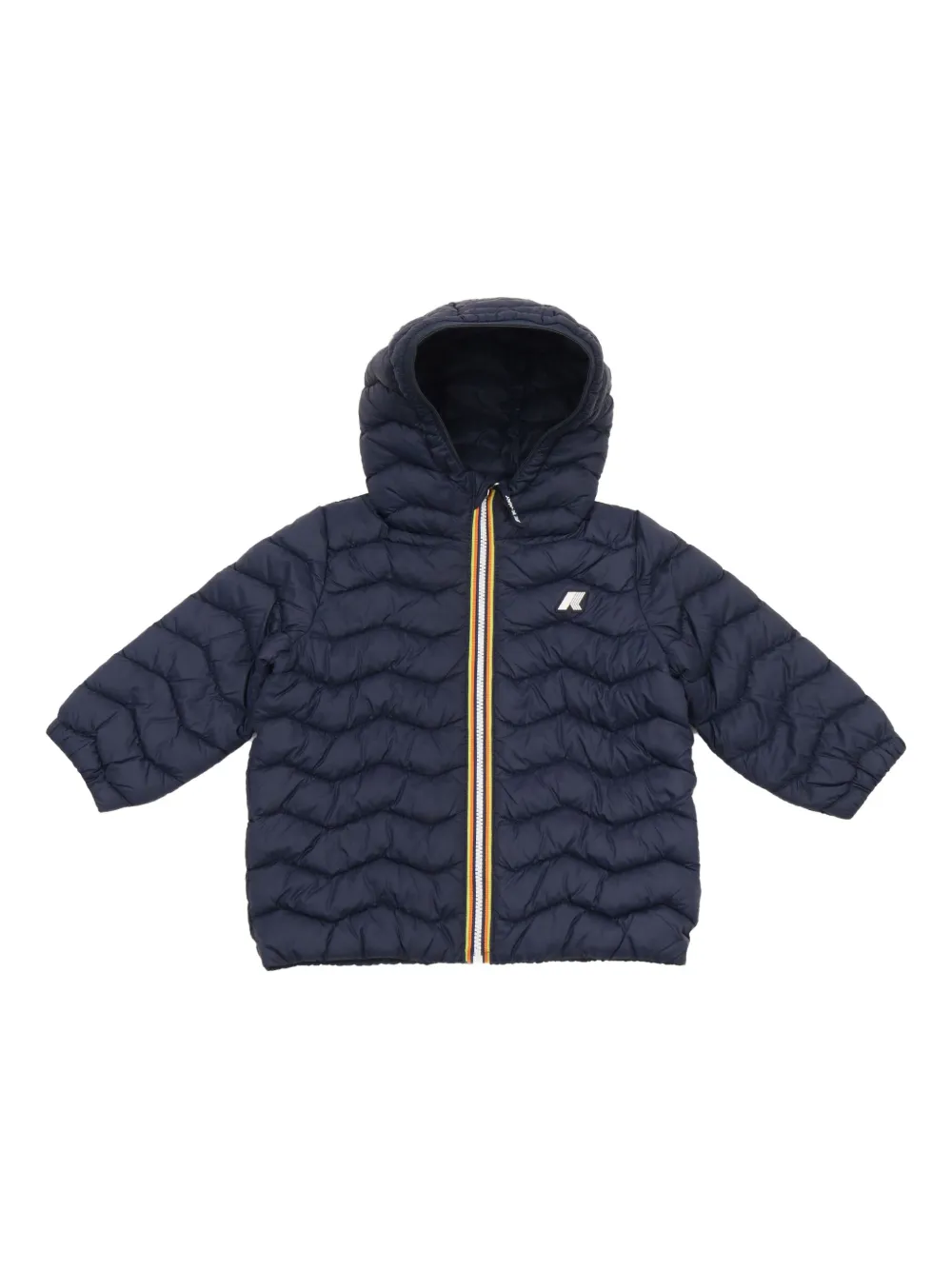 

Стеганая куртка с капюшоном K-Way, синий