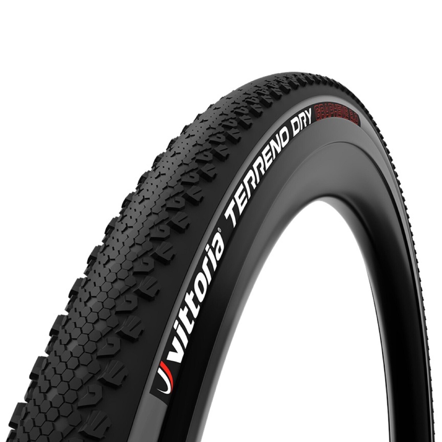

Велосипедная складная покрышка Vittoria Terreno Dry Gravel 700 × 38 TNT Tubeless Ready черная, черный / темно-серый