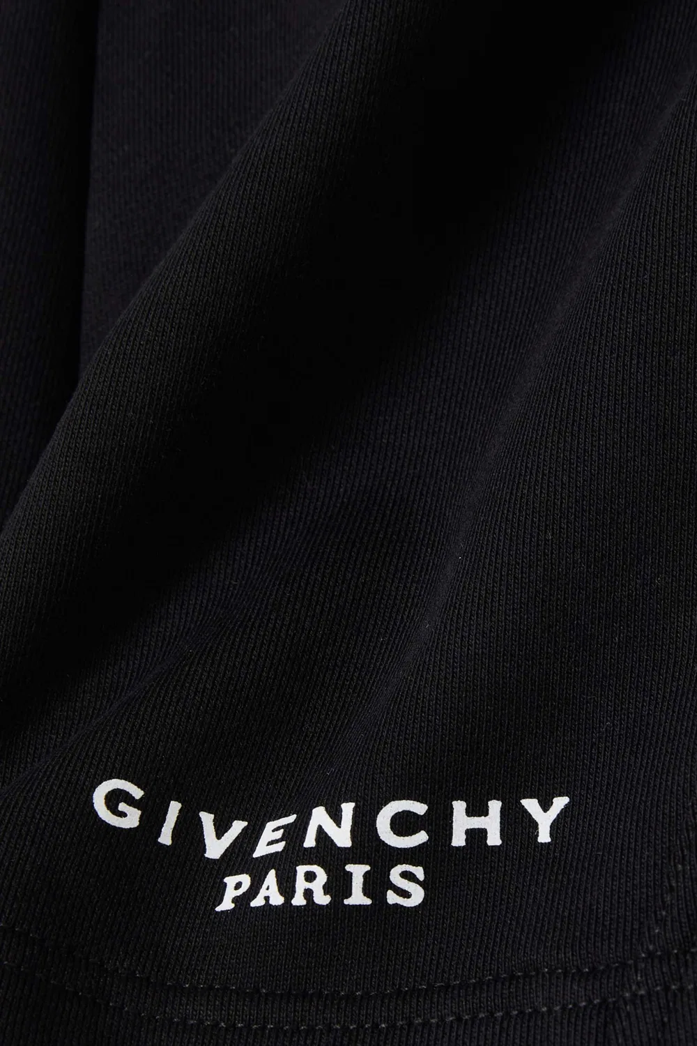 Шорты из футера с логотипом Givenchy, черный — фото 4