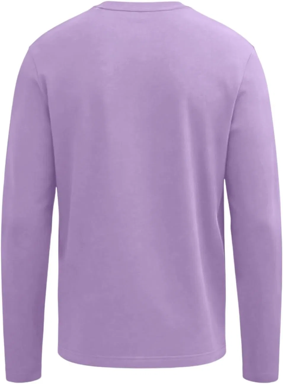 Мужская длинная футболка с круглым вырезом, Light Purple — фото 3