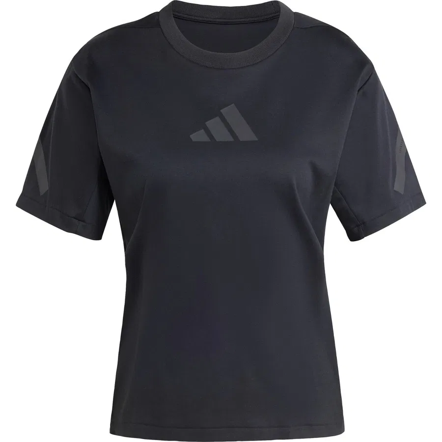 Футболка с принтом Sportswear JE7846 adidas, Черный — фото 3