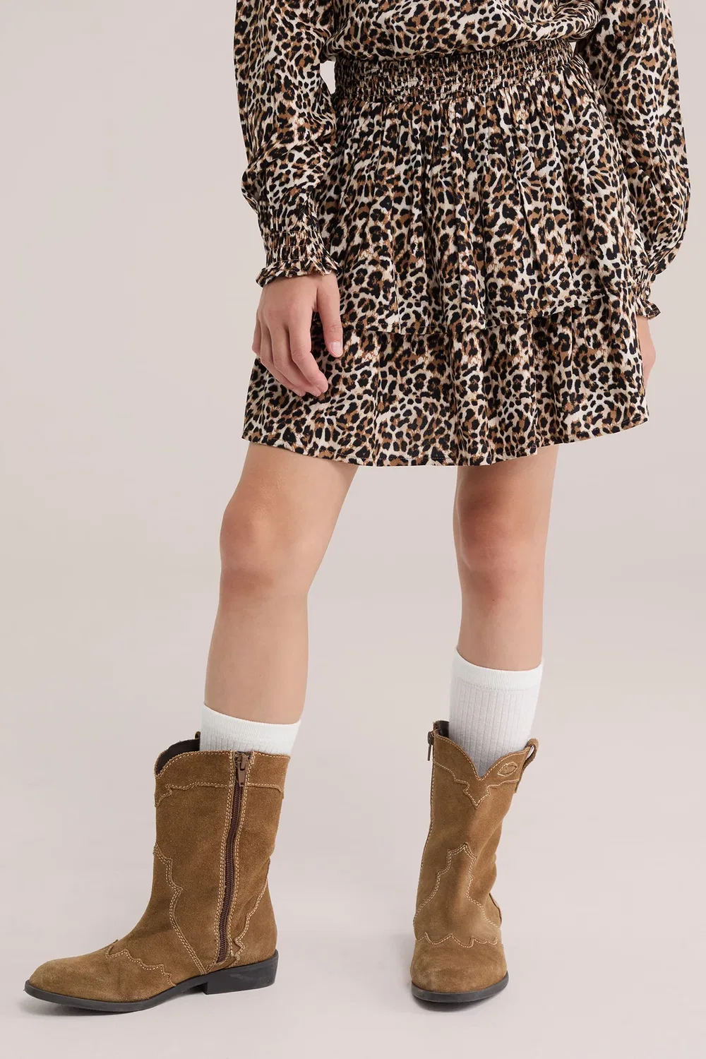 Юбка А-силуэта We Fashion, Light Brown — фото 3