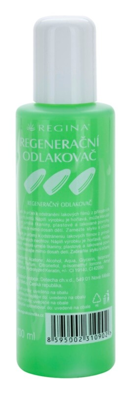 

Жидкость для снятия лака с регенерирующим эффектом Regina Nails
