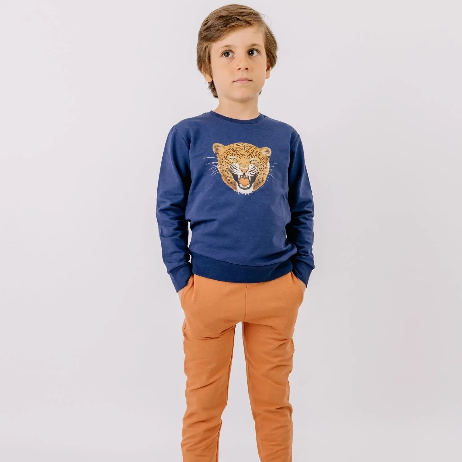Свитшот с принтом Tigers and Leopards Walkiddy — фото 2