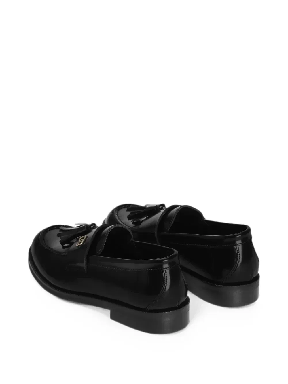 Лоферы из телячьей кожи Dolce & Gabbana Kids, черный — фото 3