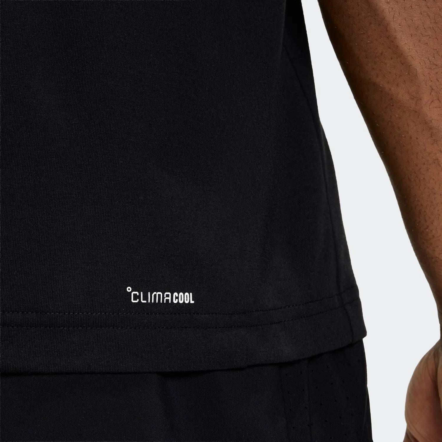Мужская футболка с технологией Climacool Adidas Performance, Black — фото 4