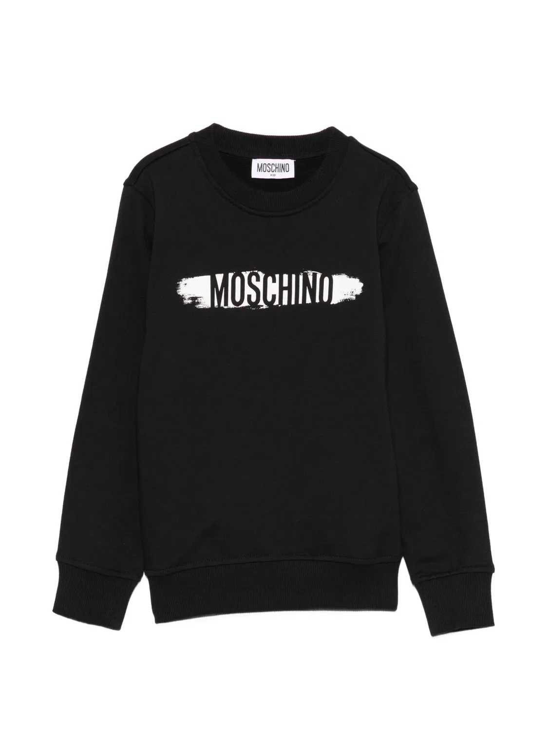 Moschino Свитшот черный с логотипом