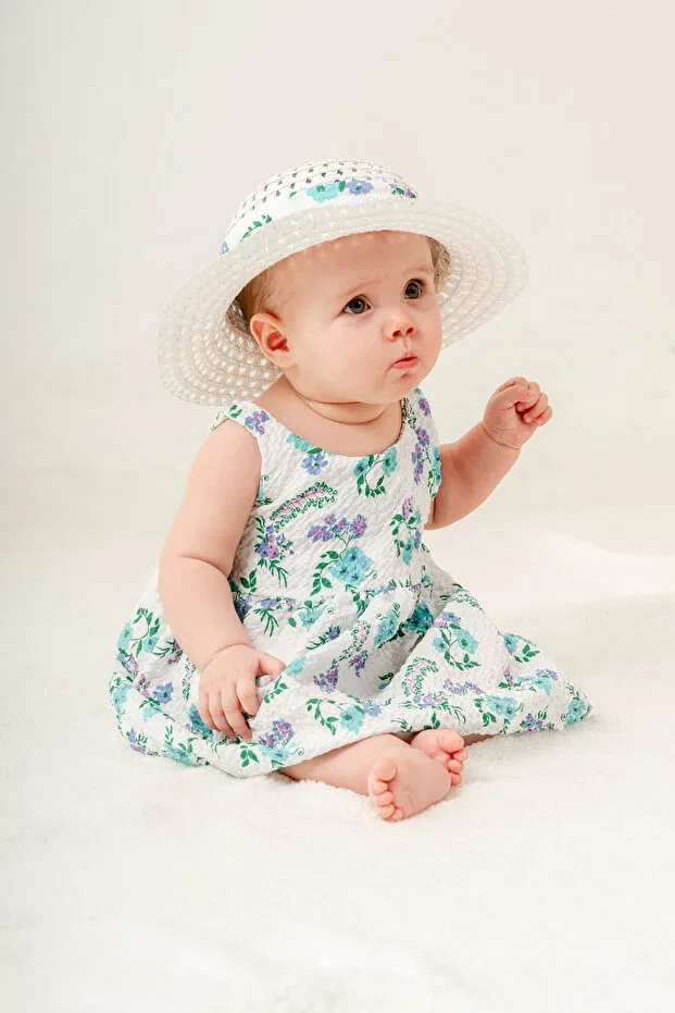 Детское платье для девочек с принтом Chicsy Baby, Lila