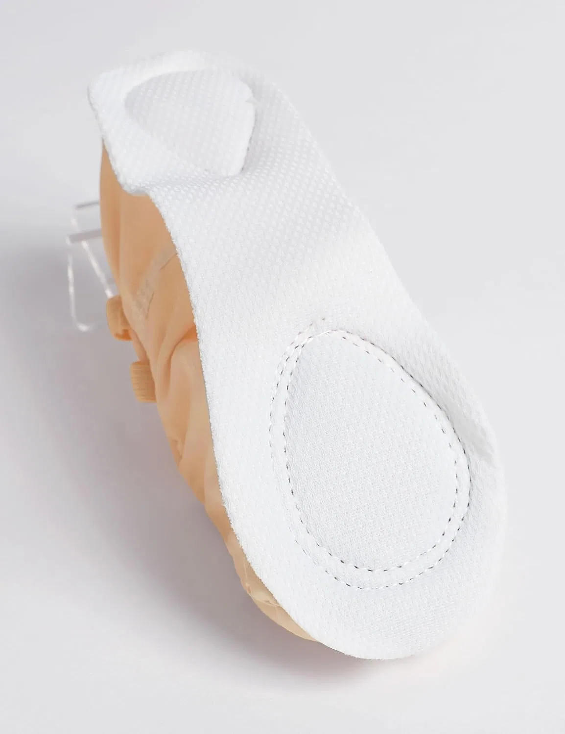 Детские балетки для девочек Canvas Ballet Shoes Qiyunfly, Nude — фото 4