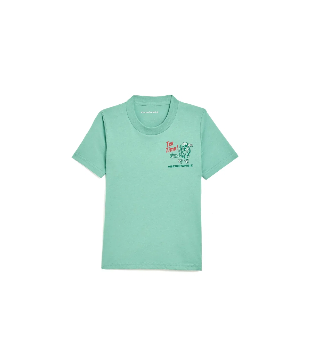 Футболка Tee Time Tee (для больших детей) Abercrombie Kids, Anf Wasabi