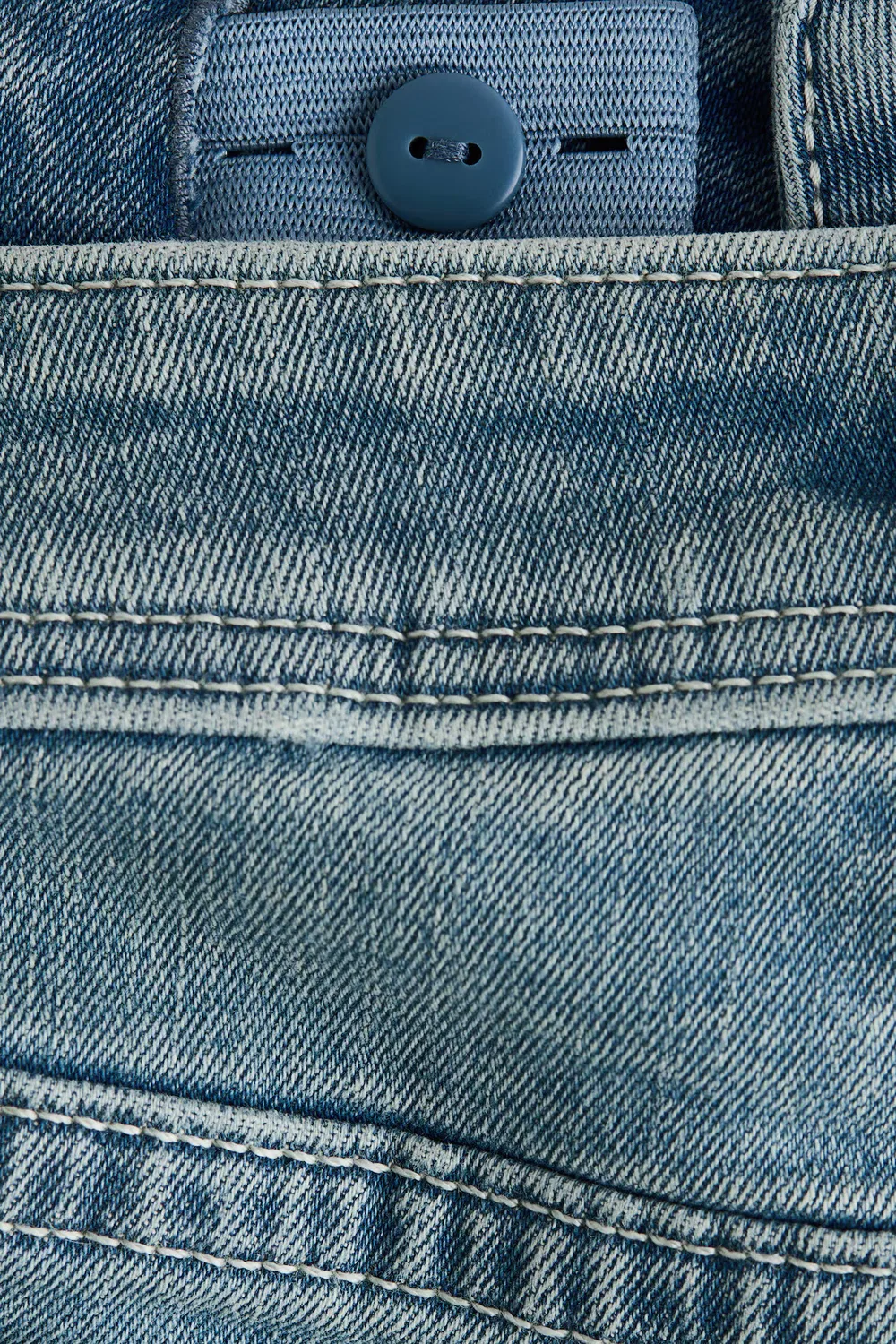Джинсы-Клеш с вышивкой H&M, Helles Denimblau — фото 2