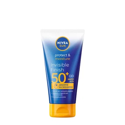 Лосьон для загара Sun Protect & Moisture Invisible Finish Spf50+ Nivea, 150 мл