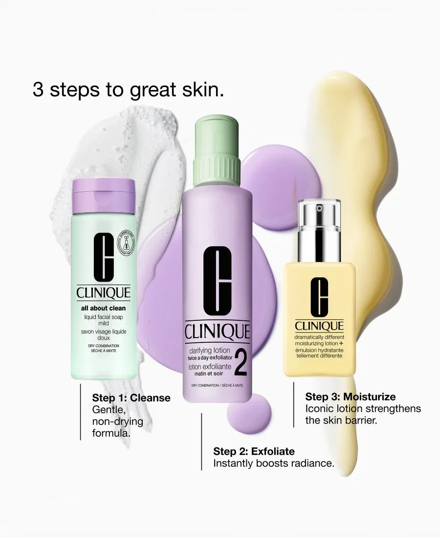 Набор средств для ухода за кожей Clinique Great Skin Everywhere, 6 предметов, для сухой кожи — фото 4
