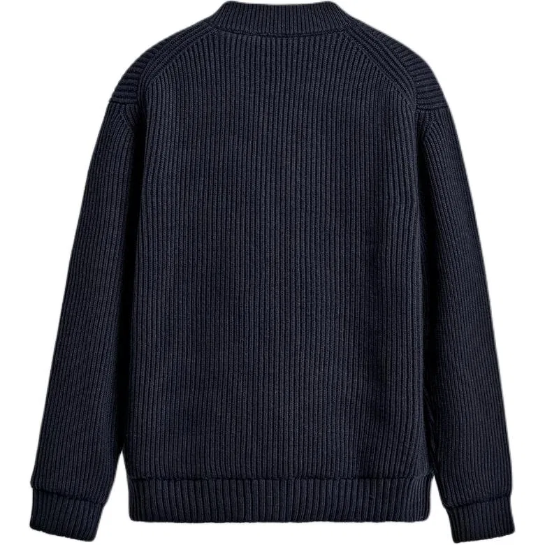 Мужская куртка-пуховик с воротником-стойкой Sea Blue ZARA, Sea Blue — фото 3