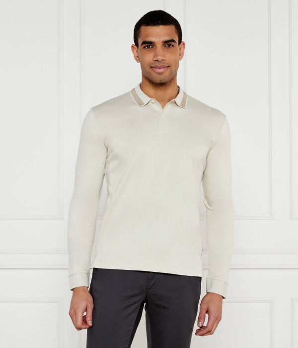

Рубашка поло Slim fit Boss, желтый