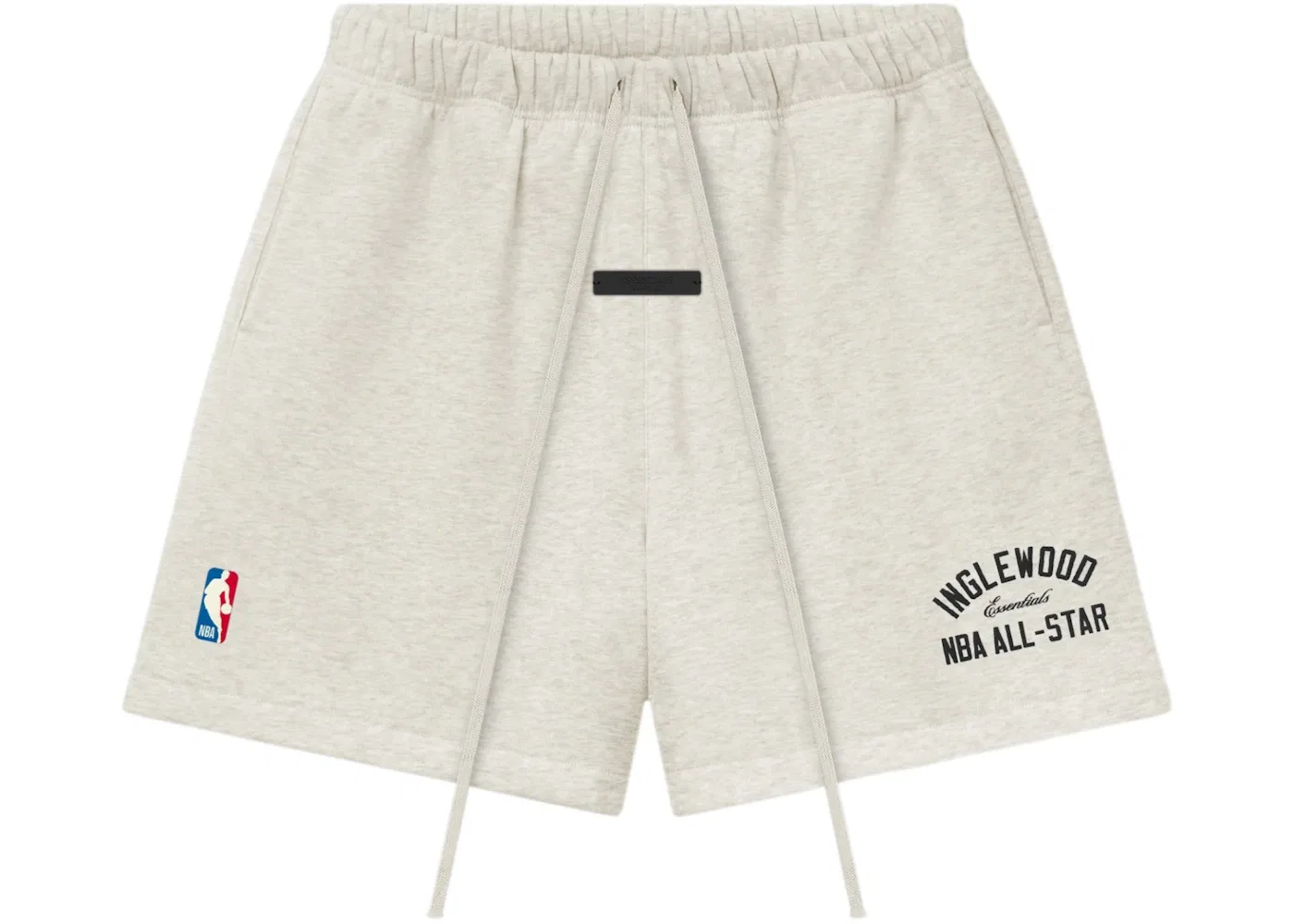 Мужские шорты классические Fear of God Essentials Inglewood X All Star Weekend '26, Oatmeal Heather
