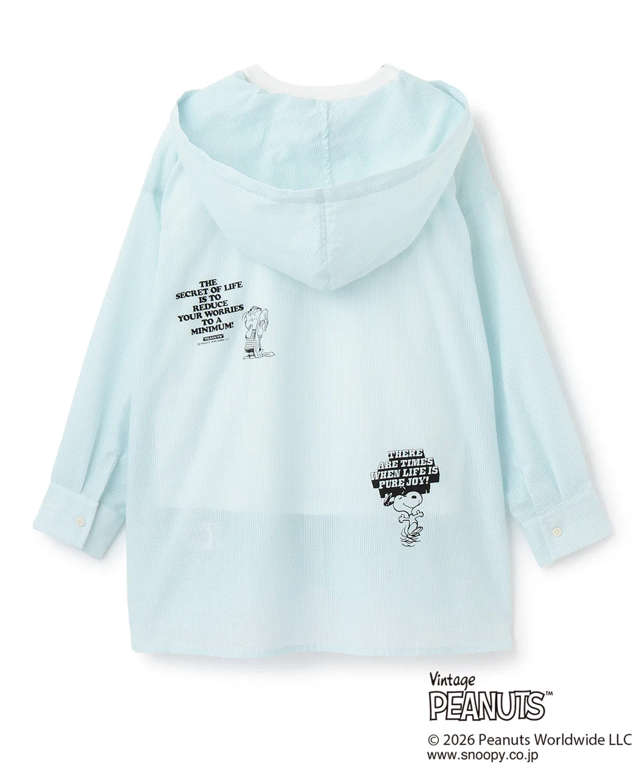 Pom ponette junior Детский комплект из рубашки с пеплумом и футболки с принтом PEANUTS — фото 2