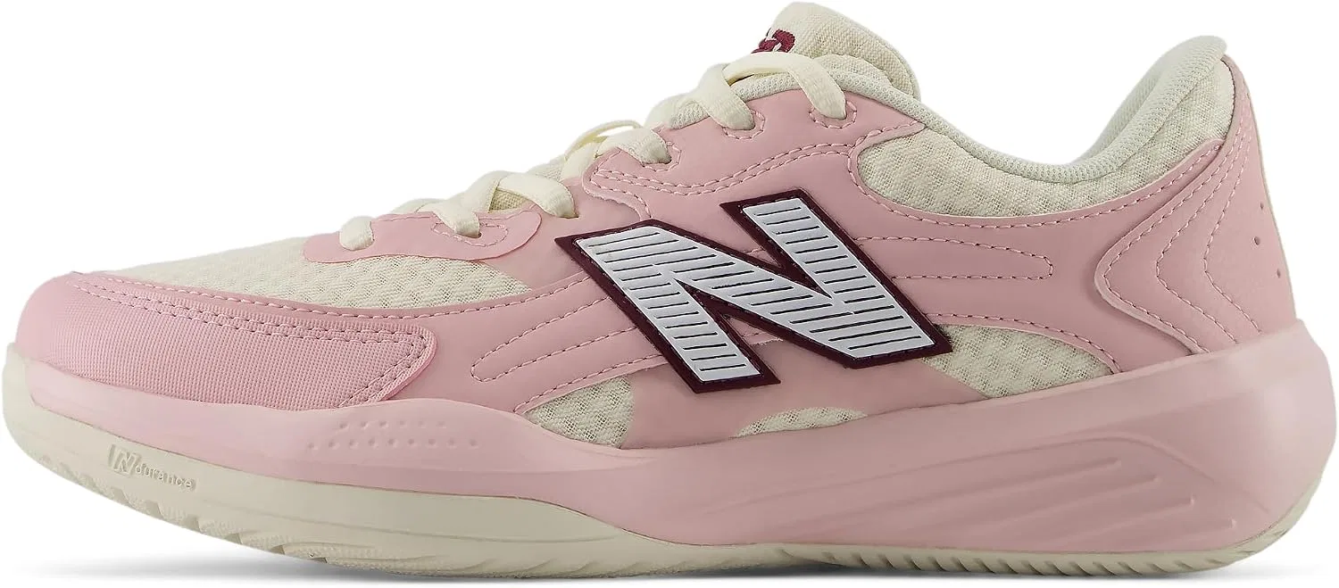 Детские кроссовки для девочек 696v7 New Balance, Nb White/Podium Red — фото 2