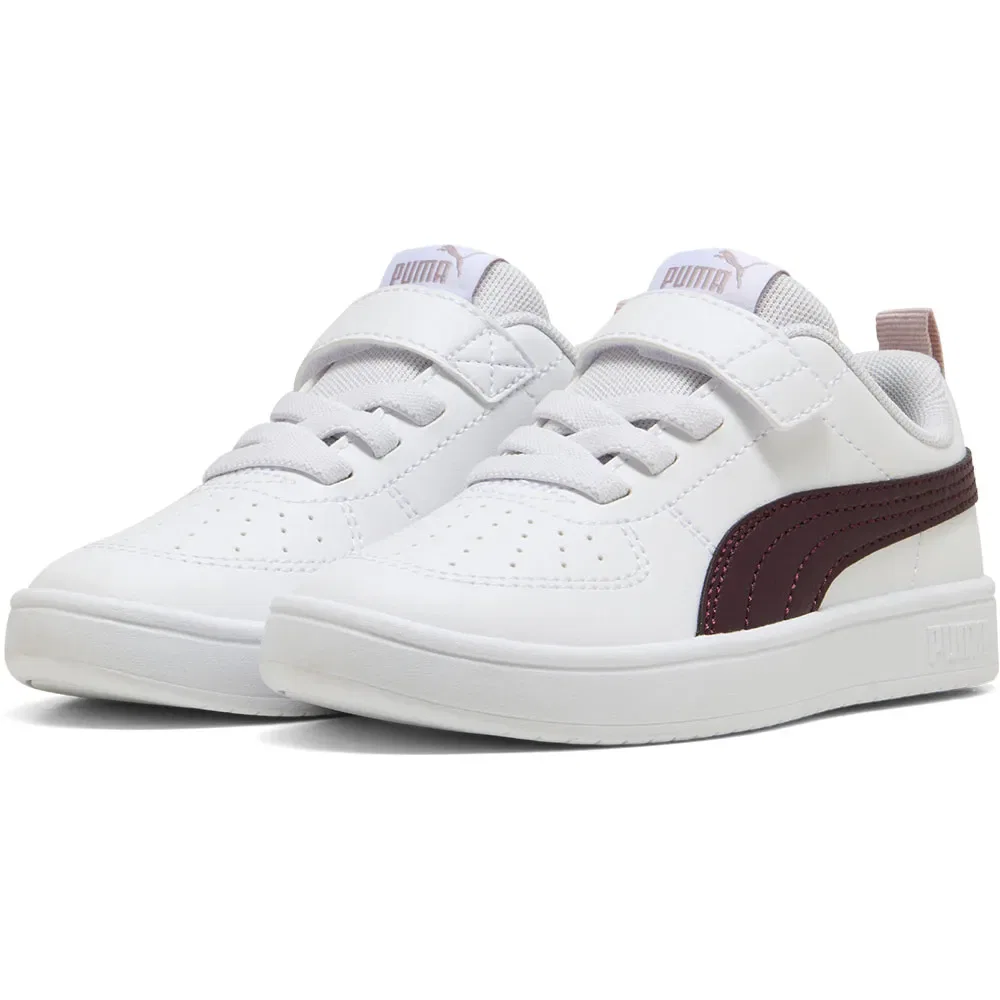 Детские кроссовки для девочек Rickie AC+ Puma, White — фото 2