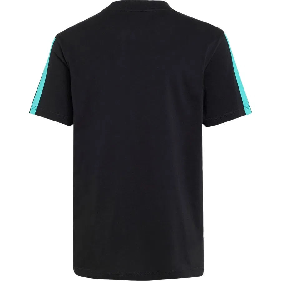 Детская футболка с длинным рукавом Mercedes-AMG Petronas Formula 1 Team Dna Tee adidas, Черно-зеленый — фото 2
