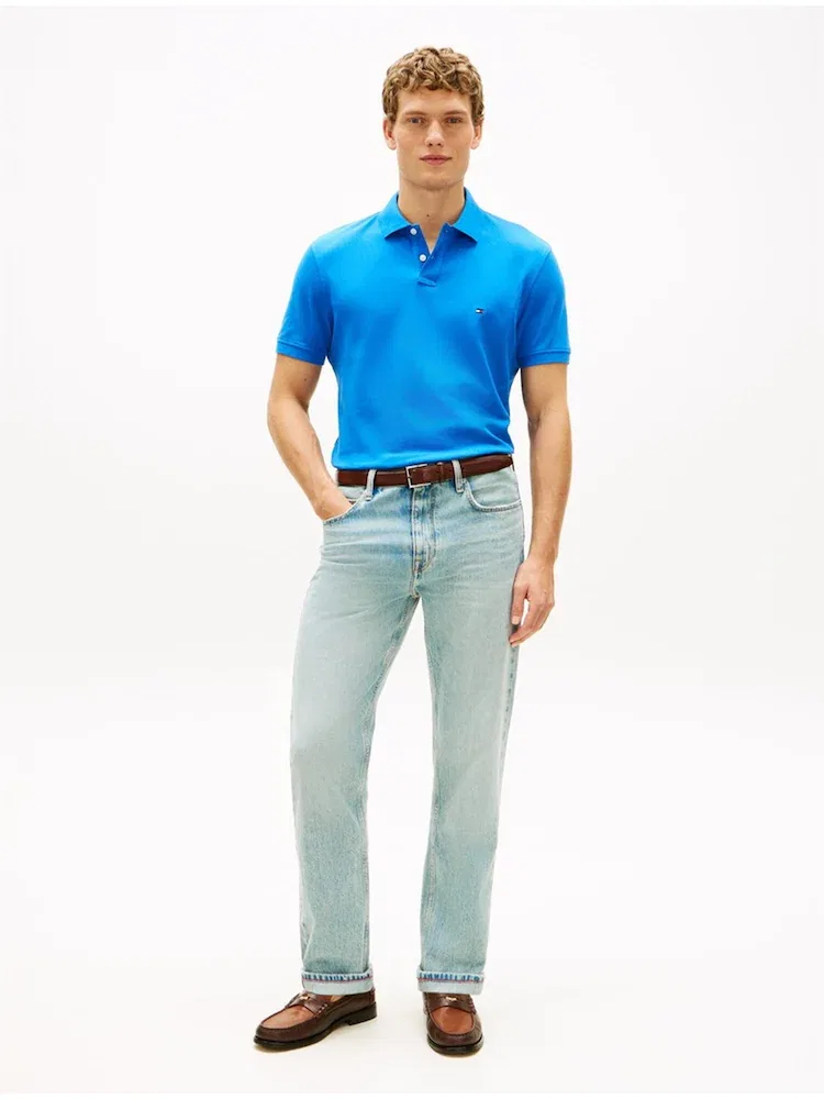 Футболка поло с коротким рукавом, Regular Fit, 1985 TOMMY HILFIGER, Royal Blue — фото 2