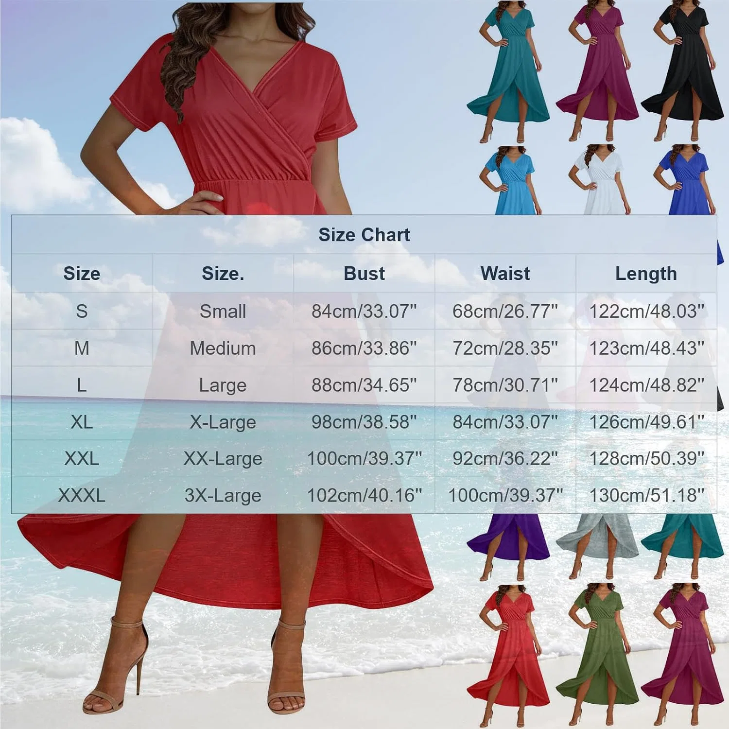 Женское платье-макси без рукавов с оборками, Off Shoulder Ruffle Smocked Waist Tiered Maxi Dress, армейский зелёный — фото 4