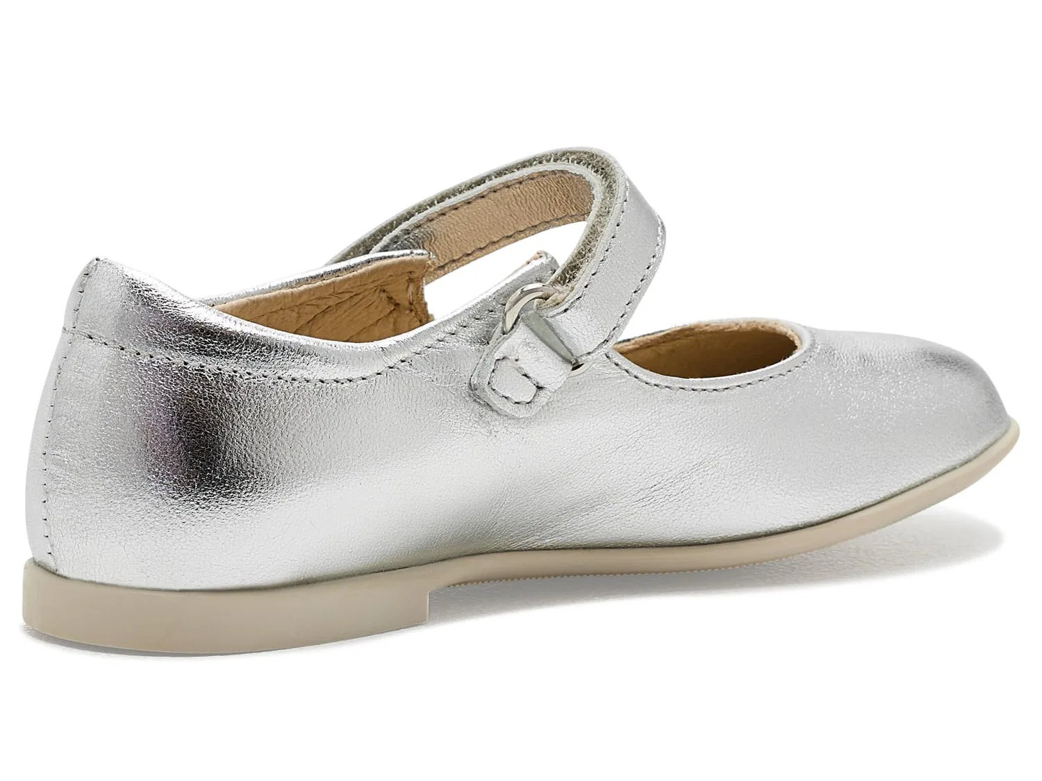 Балетки Darling (для малышей, маленьких и больших детей) Naturino, Silver 1 — фото 4