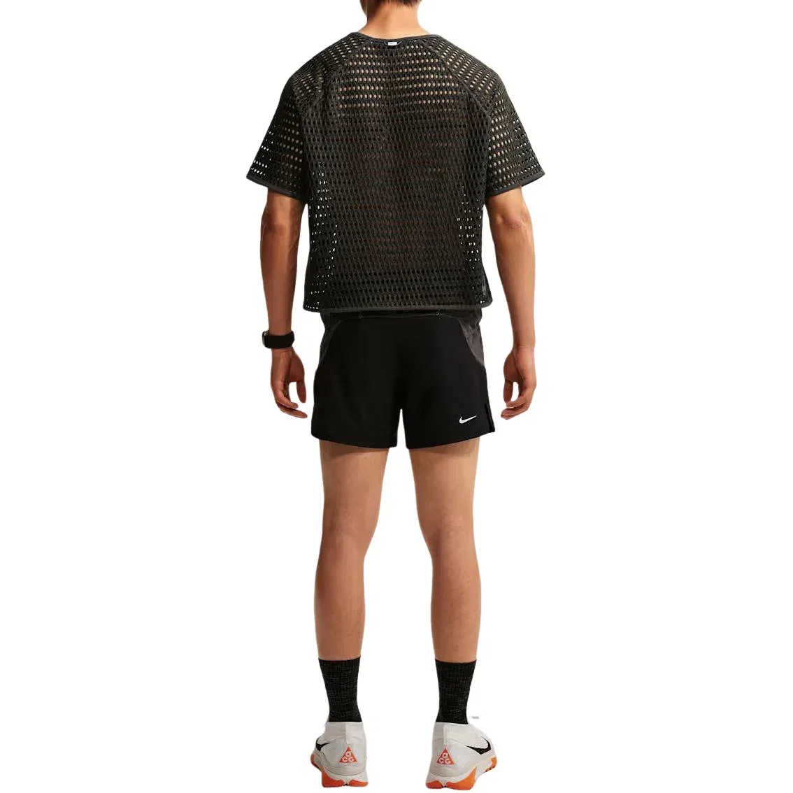 Мужская футболка с коротким рукавом Nike x ACG Radical Airflow Dri-Fit Trail, черный — фото 4