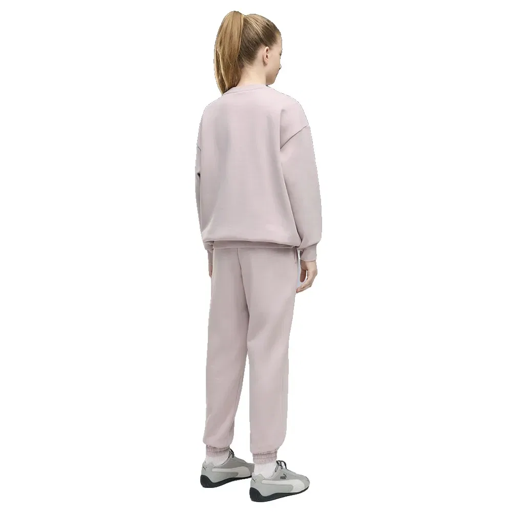 Детский спортивный костюм для девочек оверсайз Puma, Pink — фото 2