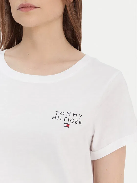 Футболка relaxed fit Tommy Hilfiger, белый — фото 4