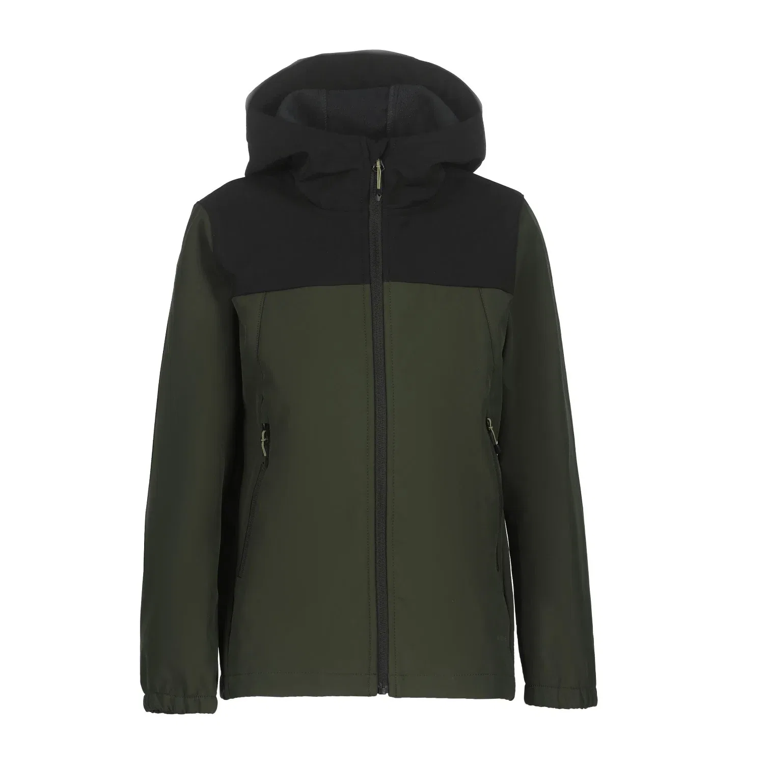 Куртка с капюшоном Softshell Konan Jr Icepeak, темно-зеленый