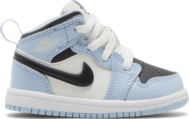 

Кроссовки Air Jordan 1 Mid TD Ice Blue, синий