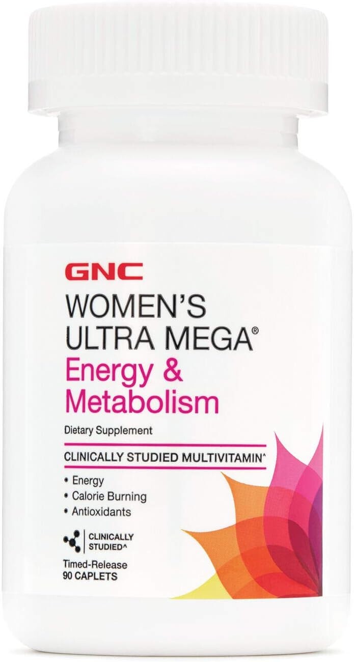 

Мультивитамины для женщин GNC Ultra Mega Energy And Metabolism, 90 таблеток