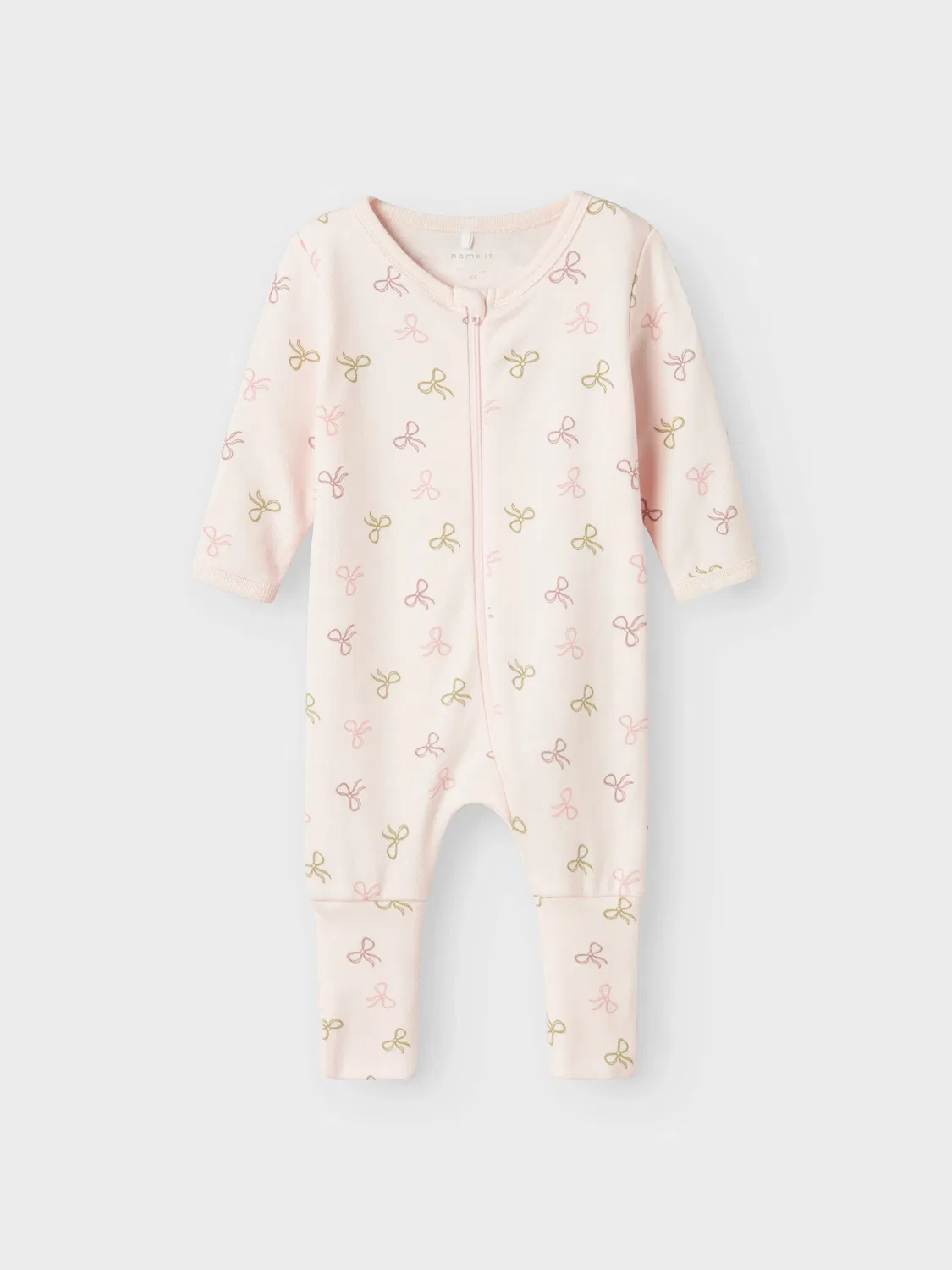 Боди-комбинезон с бантом Bow Name It, розовый — фото 3