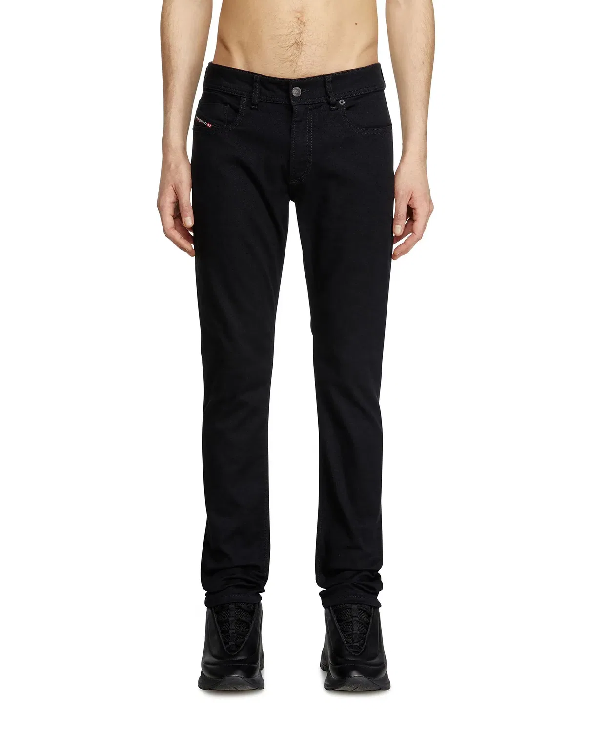 Мужские джинсы скинни с заниженной талией Diesel, Negro