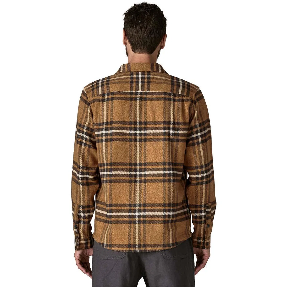Фланелевая рубашка с длинным рукавом Fjord Flannel Patagonia, Catch/Deer Brown — фото 2
