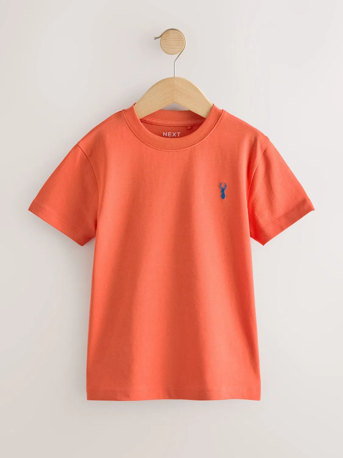 Футболка с вышивкой, Orange Stag Next, оранжевый