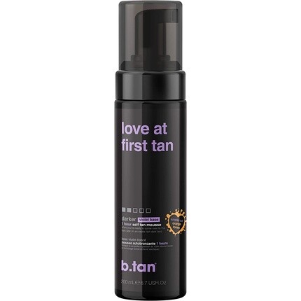 

Мусс для загара Love At First Tan Darker Fast Sunless, 6,7 жидких унций, B.Tan