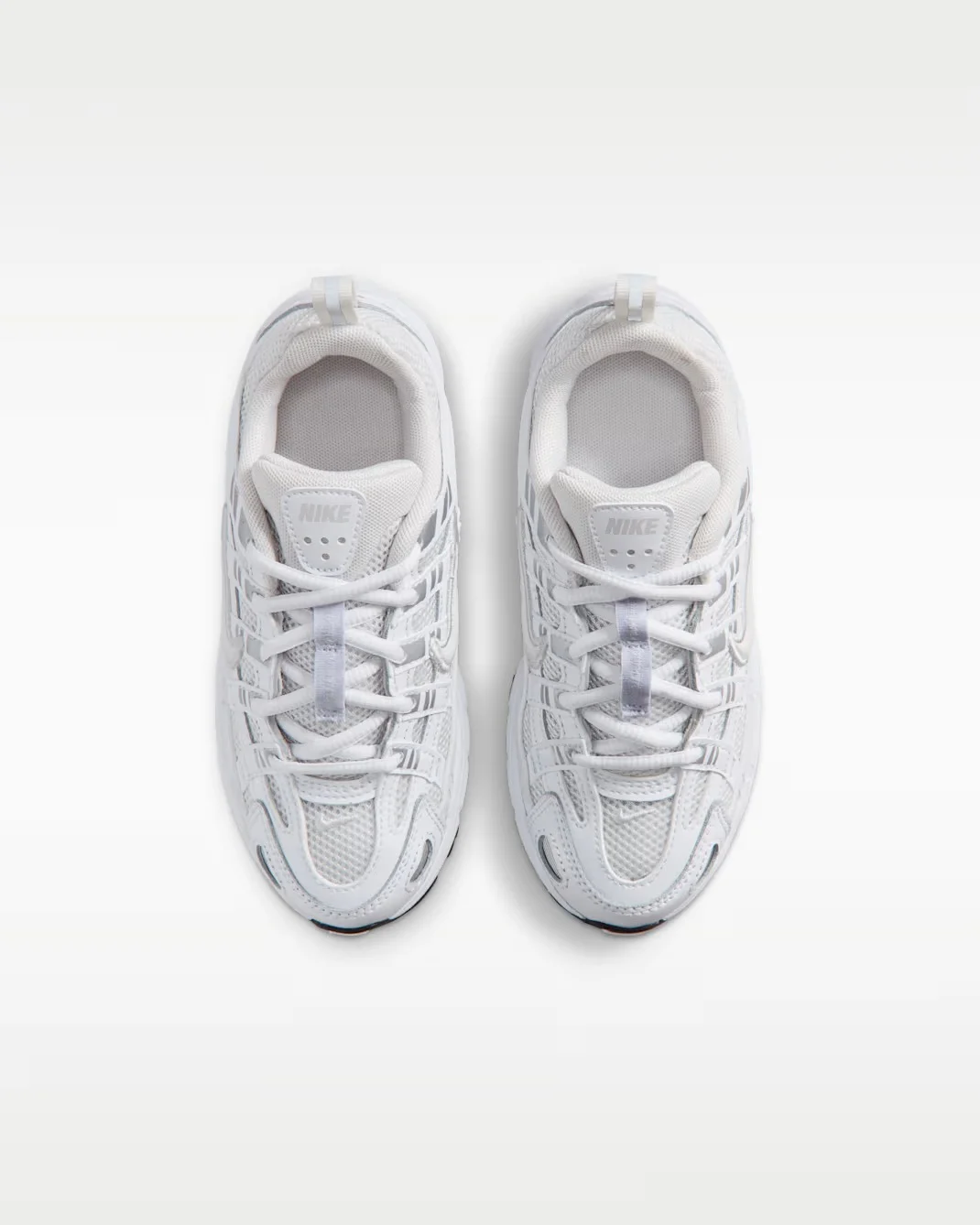 Кроссовки детские Nike P-6000, белый — фото 3
