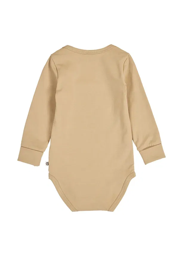Боди с длинным рукавом Baby- und kleinkindzubehor 1582077400, Musli By Green Cotton, Safari — фото 2
