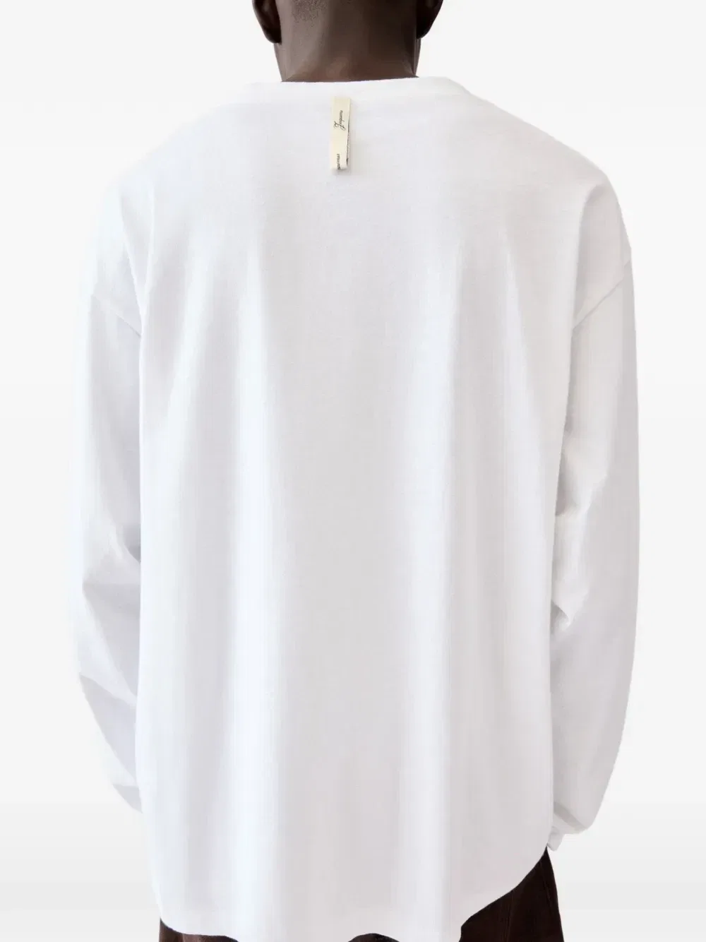 Лонгслив Jacquemus, белый — фото 2