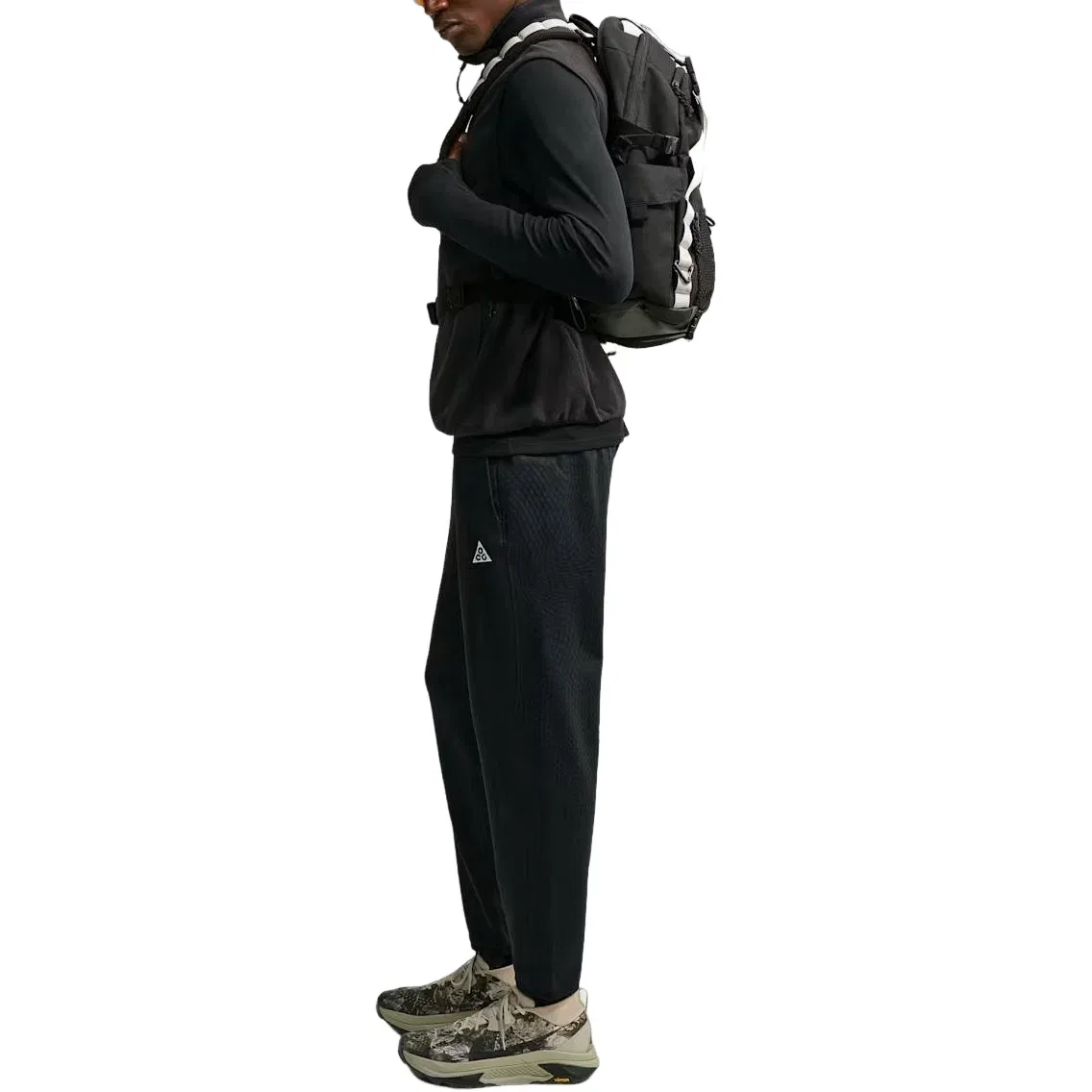 Мужские брюки с утеплением Therma-FIT Nike x ACG Wolf Grid, черный — фото 2