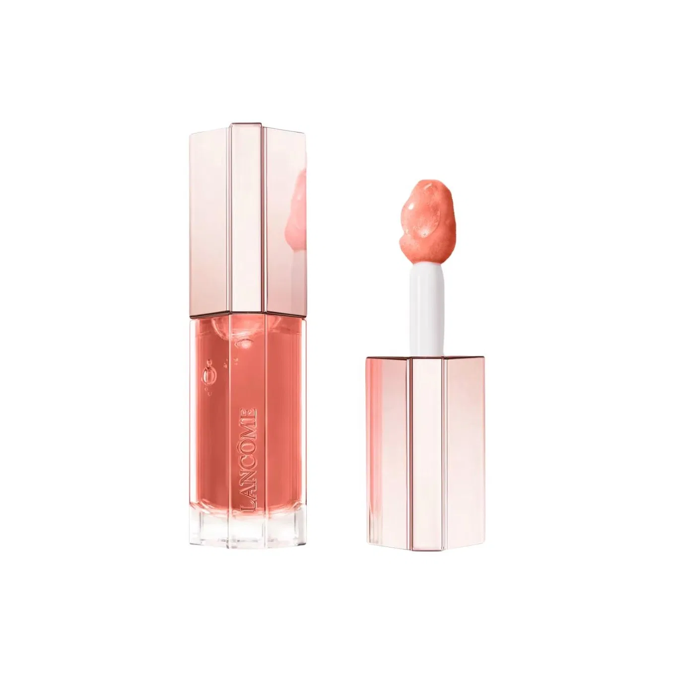 Женский блеск для губ с эффектом объема, оттенок #40 Sparkling Oolong, LANCOME, Sparkling Oolong