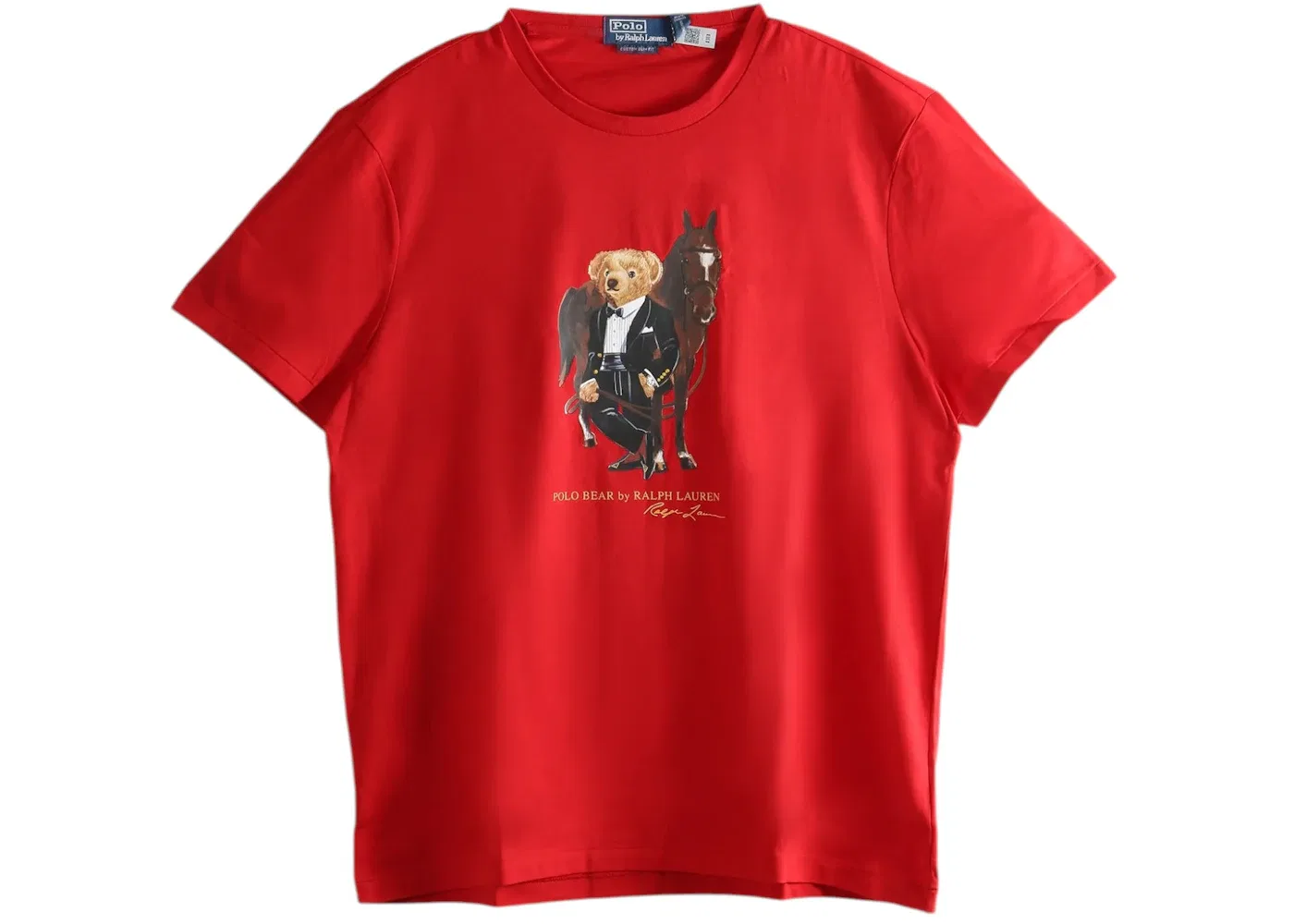Мужская футболка с принтом Lunar New Year Polo Ralph Lauren, RL 2000 Red